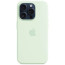Чохол-накладка Apple iPhone 15 Pro Silicone Case with MagSafe Soft Mint (MWNL3)