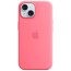 Чохол-накладка Apple iPhone 15 Silicone Case with MagSafe Pink (MWN93)