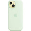 Чохол-накладка Apple iPhone 15 Silicone Case with MagSafe Soft Mint (MWNC3)