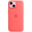 Чохол-накладка Apple iPhone 15 Silicone Case with MagSafe Guava (MT0V3)