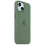 Чoхол-накладка Apple iPhone 15 Silicone Case with MagSafe Cypress (MT0X3)