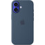 Чохол-накладка Apple iPhone 16 Silicone Case with MagSafe Denim (MYY23)