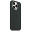 Чохол-накладка Apple iPhone 15 Pro Max Silicone Case with MagSafe Black (MT1M3)