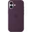 Чохол-накладка Apple iPhone 16 Silicone Case with MagSafe Plum (MYY43)