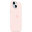 Чохол-накладка Apple iPhone 15 Silicone Case with MagSafe Light Pink (MT0U3)
