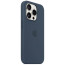 Чохол-накладка Apple iPhone 15 Pro Max Silicone Case with MagSafe Storm Blue (MT1P3)