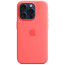 Чохол-накладка Apple iPhone 15 Pro Silicone Case with MagSafe Guava (MT1G3)