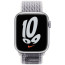 Ремінець Apple Watch 41/40/38mm Summit White/Black Nike Sport Loop (MPHV3)