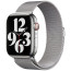 Ремінець Apple Watch 45mm Milanese Loop Silver (ML783)
