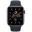 Apple Watch SE 40mm GPS + Cellular Space Grey Aluminium with Midnight Sport Band (MKQQ3)