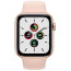 Apple Watch SE 44mm GPS + Cellular Gold Aluminum Case with Pink Sand Sport Band (MYEP2/MYEX)