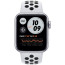 Apple Watch SE Nike 40mm GPS + Cellular Silver Aluminium Case with Pure Platinum/Black Nike Sport Band (MYYR2/MYYW2)