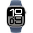 б/у Apple WATCH Series 10 42mm Silver Aluminium Case with Denim Sport Band S/M (Відмінний стан)