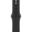 Apple WATCH Series 10 42mm Jet Black Aluminium Case with Black Sport Band S/M (MWWE3)