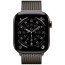Apple Watch Series 11 46mm Slate Titanium Case with Slate Milanese Loop M/L (MFD44)
