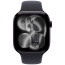 Apple Watch Series 11 46mm Jet Black Aluminium Case with Black Sport Band S/M (MEUW4)