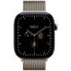 Apple Watch Series 12 46mm GPS + Cellular Natural Titanium Case with Natural Milanese Loop S/M (MJGP4)