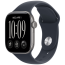 Apple Watch Series 12 42mm Space Gray Aluminum Case with Navy Blue Sport Band S/M (MJE74)