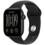 Apple Watch Series 12 46mm Black Aluminum Case with Black Sport Band M/L (MJEL4)
