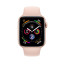 б/у Apple WATCH Series 4 40mm GPS Gold Aluminum Case with Pink Sand Sport Band (MU682) (Відмінний стан)