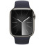 Apple Watch Series 9 GPS + Cellular 45mm Graphite Stainless Steel Case with Midnight Sport Band S/M (MRMV3)