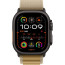 Apple Watch Ultra 2 Black Titanium Case with Tan Alpine Loop Small (MYQ03)