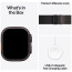 Apple Watch Ultra 3 Black Titanium Case with Black Titanium Milanese Loop Medium (MF1Q4)
