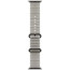 Apple Watch Ultra 4 Black Titanium Case with Translucent Gray Ocean Band (MJCT4+MKAQ4)