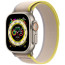 Ремінець Apple Watch 49mm Trail Loop Yellow/Beige S/M (MQEG3)