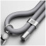 Ремінець ArmorStandart Silicone Rope Titanium Grey with Grey holder (ARM76276)