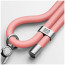 Ремінець ArmorStandart Silicone Rope Titanium Pink with Grey holder (ARM76275)