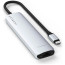 Хаб Satechi 7-in-1 USB-C Slim Multiport 4K with Ethernet Silver (ST-P7SS)