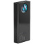 Зовнішній акумулятор Baseus Amblight Digital Display Fast Charge Power Bank 30000mAh Black (PPLG000101)