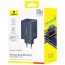 Мережевий зарядний пристрій Baseus EnerFill FE11 Fast Charger (1×USB-A, 2×USB-C) 100W Cosmic Black (P10182102123-00)