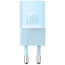 Мережевий зарядний пристрій Baseus GaN5 Fast Charger (mini) 1C 20W Blue (CCGN050103)