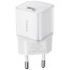 Мережевий зарядний пристрій Baseus GaN5S Fast Charger 1C 20W EU (P10162503213-00) Moon White