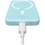 Зовнішній акумулятор Baseus Magnetic Mini Air Wireless Fast Charge 10000mAh 20W з кабелем Galaxy Blue (P10059001313-00)