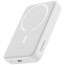 Зовнішній акумулятор Baseus Magnetic Mini Wireless Fast Charge Power Bank 10000mAh 30W White (PPCX110202)