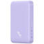 Зовнішній акумулятор Baseus Magnetic Mini Wireless Fast Charge Power Bank 10000mAh 20W Purple (PPCX110105)