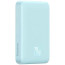 Зовнішній акумулятор Baseus Magnetic Mini Wireless Fast Charge Power Bank 10000mAh 20W Blue (PPCX110103)