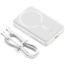 Зовнішній акумулятор Baseus Magnetic Mini Wireless Fast Charge Power Bank 10000mAh 30W White (PPCX110202)