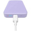 Зовнішній акумулятор Baseus Magnetic Mini Wireless Fast Charge Power Bank 10000mAh 20W Purple (PPCX110105)