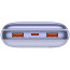 Зовнішній акумулятор Baseus Power Bank Bipow Pro Digital Display PD 20000mAh 22.5W Violet (PPBD040305)