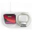 Бездротовий зарядний пристрій Belkin Wireless Pad/Stand/Apple Watch White (WIZ001VFWH)
