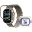 Захисне скло Blueo для Apple Watch Ultra 1/2/3 49mm Natural Titanium (PB4-49NT)
