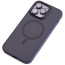 Чохол-накладка Blueo Frosted Anti-Drop Case for iPhone 14 Pro with MagSafe Purple (BK5777-14P-PRPL)