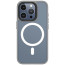 Чохол-накладка Blueo Frosted Anti-Drop Case for iPhone 15 Pro Max with MagSafe Grey (BK5934-I15PMGR)