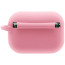 Чохол для навушників Blueo Liquid Silicone Case for Apple AirPods Pro with Carbine Light Pink