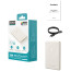 Зовнішній акумулятор Choetech PD 20W 5000 mAh Ultra-Thin Magnetic Power Bank White (B738-WT)