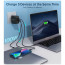 Мережевий зарядний пристрій Choetech PPS PD GaN 100W Charger Dual USB-C+ Single USB-A Black (PD8005)